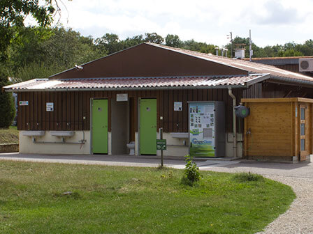 Service station at the campsite Porte des Vosges A31
