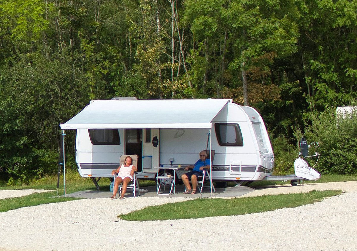 camping Porte des Vosges à Bulgnéville : emplacement A31