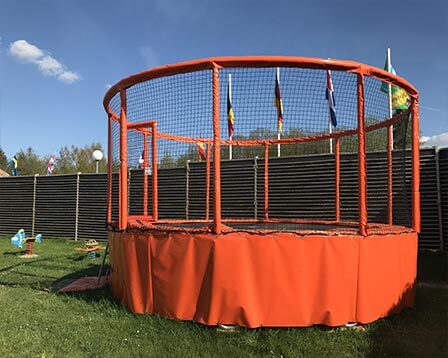 The Playground of the campsite Porte des Vosges, camping Vittel