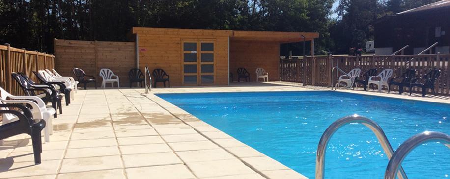 Heated swimming pool from 15/05 to 15/09: camping Porte des Vosges, camping Vosges