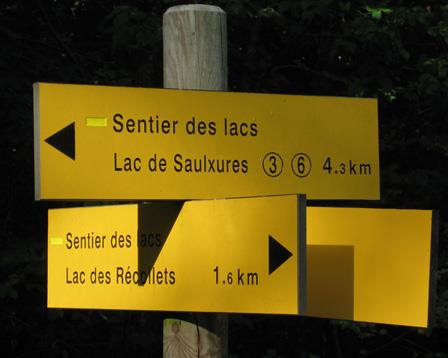 Forêt communale de Bulgnéville - sentiers des 3 lacs : camping A31 Porte des Vosges