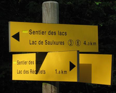 Forêt communale de Bulgnéville - sentiers des 3 lacs : camping A31 Porte des Vosges