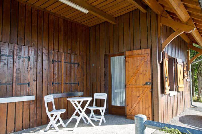 Location - hébergement chalet : camping Porte des Vosges A31