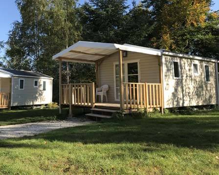 Rental - Accommodation Mobile home lodge 1 bedroom : Campsite Porte des Vosges A31