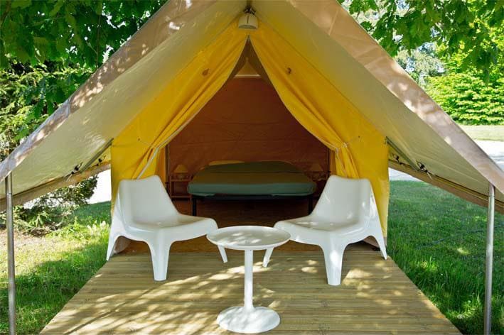 Location Tente Lodge Canada Trek : Camping  Porte des Vosges A31