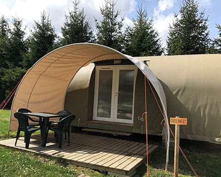 Anmietung - Unterkunft coco sweet : Campingplatz  Porte des Vosges A31
